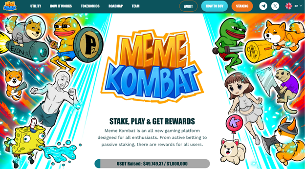 5 New Meme Coins to Watch: Wall Street Memes Could 10x on IEO, Meme Kombat Raises $50k