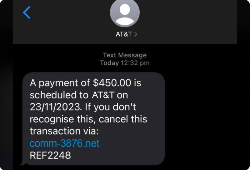 Beware of Fake Scheduled Payments To Your Telecom Company