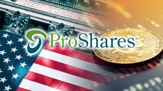 Bitcoin Futures ETF from ProShares eyeing new record