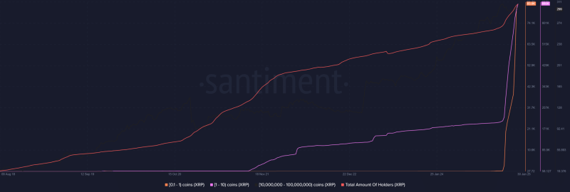 Breaking down impact of 11.6% retail activity surge on XRP’s price